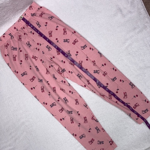 Painting red rhinos pink ballerina 100% cotton dress and leggings size 6/7 - Picture 8 of 11